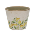 Übertopf Zitrone antique