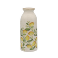 Vase schmal Zitrone antique