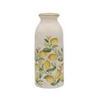 Vase schmal Zitrone antique