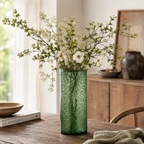 Vase Zylinderform smaragdgrün