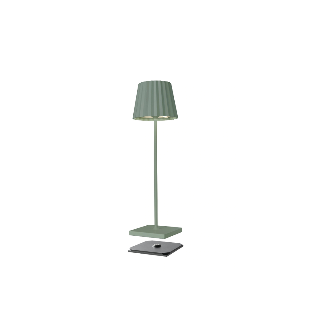 Akku-Tischleuchte Sompex Troll Nano – olive