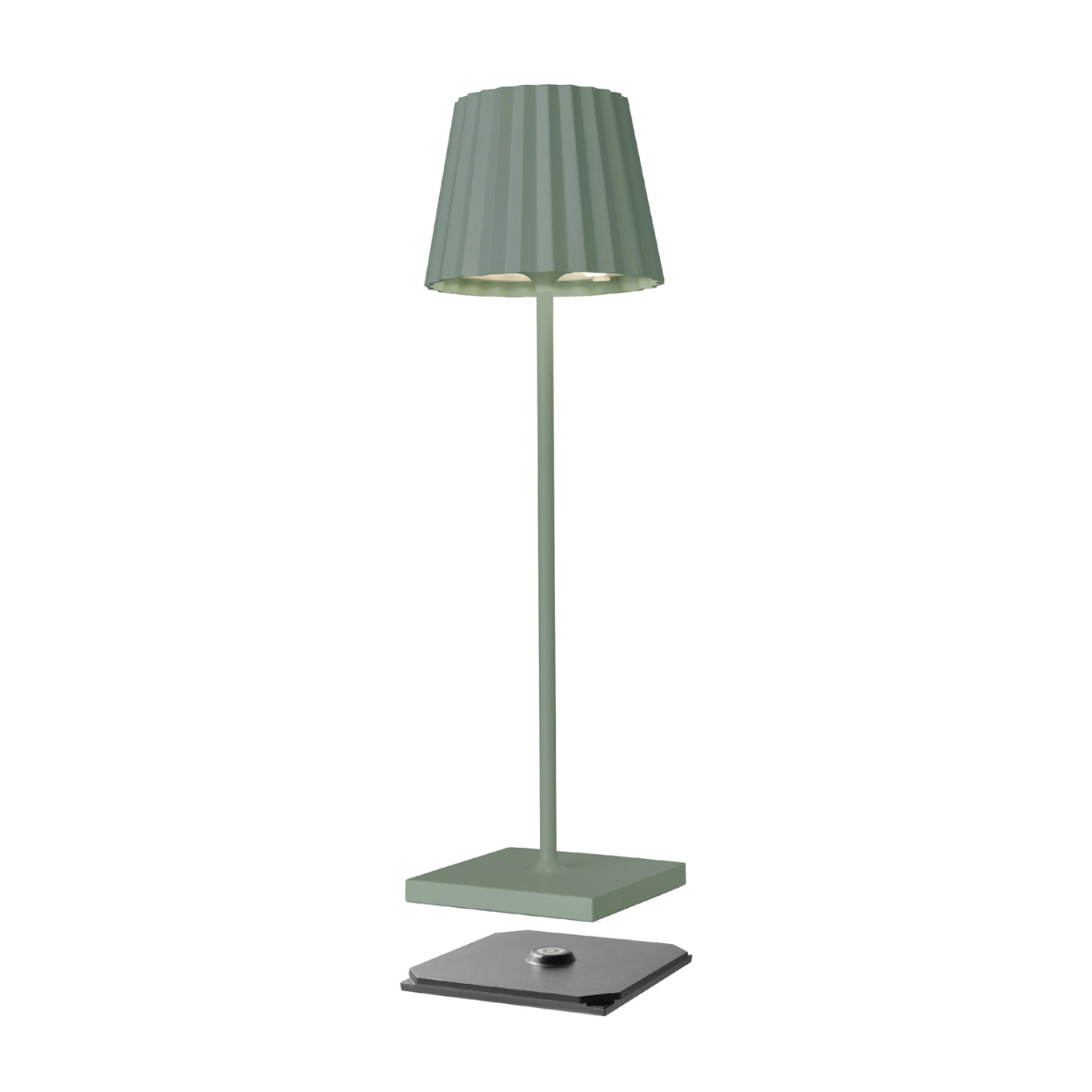 Akku-Tischleuchte Sompex Troll 2.0 – olive