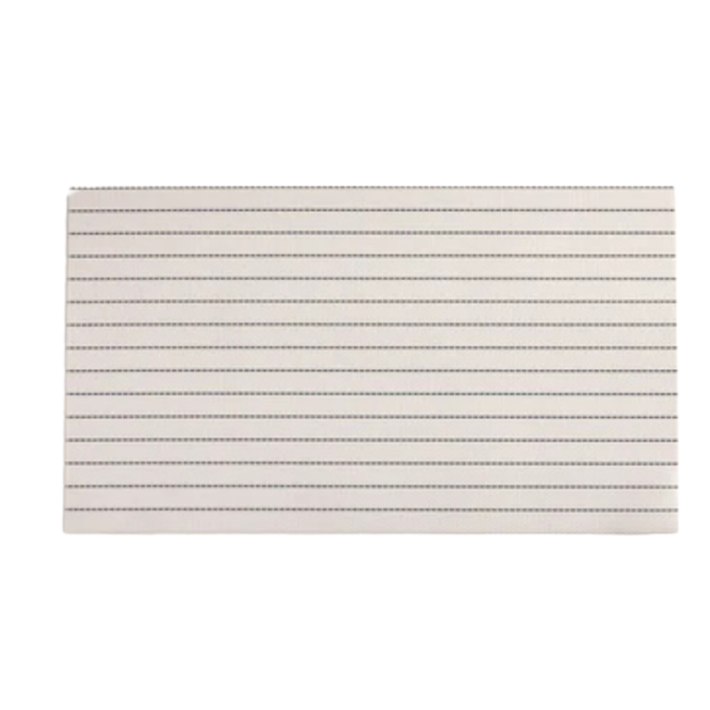 Tischset PVC creme gestreift