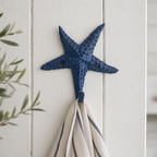Haken Seestern blau