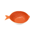 Schüssel Fisch orange